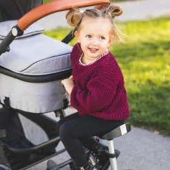 Zusatzsitz für Buggy Board Schwarz